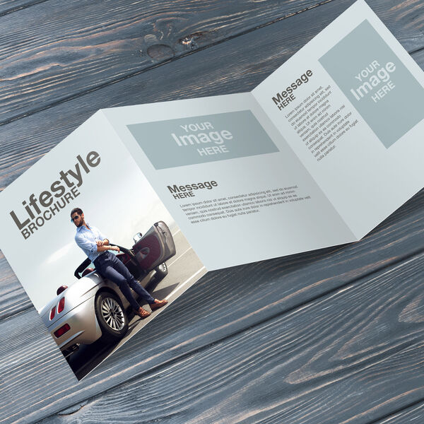 Trifold Brochure for Lifestyle Brand